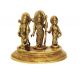 Ram Darbar 4 in 1 Statue of Brass For Temple