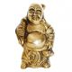 Brass Laughing Buddha Statue Decorative Showpiece Fengshui Gift Item