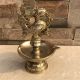 Oil Deepak- Handcrafted & Traditionally Designed Brass Diya, Diwali Diya, Deepak For Pooja, Temple Decor