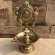 Traditional diya lamp,Home Decor brass metal made Aakrati Diya