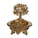 Tree on Urli - Hurli for lobby desk, home decor, Hotel room decoation, Rare Brass Figure