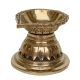 oli lamp Ethnic Design 4.5 Inches Brass Oil Diya with Base, Temple Decor, Home Decor Oil Diya Lamp, Indian Handicraft Diya, Handmade craft