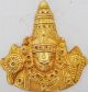 Traditional hand made Lord venkateshwar brass metal wall decor