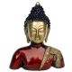 Buddha Bust in Antique Finish unique Gift statue