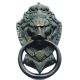 IMA Brassware Door Knocker of Lion Face - Meta Antique Finish Door Hardware Fitting Great Knocker for All Door - Unique idea for Gift