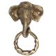 Aakrati Elephant Door Knocker Brown