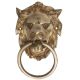 IMA Metalware Door Knocker Of Lion Yellow