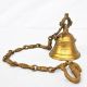 Brass ware temple outdoor decoration bell for gift purpose