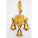 Luxurious brass metal handicraft stylish maa laxmi bell