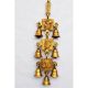 Exalted handi craft decorative brass metal hangine bell with 7 bells