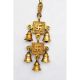 Exalted brass metal handicraft designer pretty bell with 5 little bells