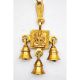 Religious & stylish hand made brass metal temple bell