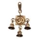 Door hanging bells crafted with Om