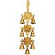 Subh saraswati Labh crafted wall hanging door bells