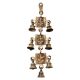 Lakshmi, Ganesha and Saraswati wall hanging door bells