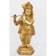 Lord Krishna Brass Metal Statue for Temple