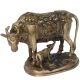 Beautiful and Decorative Nandi Statue of Brass by Aakrati