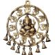 Ganesh Plate with om and bells by Aakrati