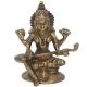 Goddess Saraswati Brass Statue  in Antique Finish By Aakrati