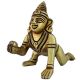 Baby Krishna Statue Made of Brass - Aakrati