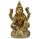 Goddess Lakshmi Statue in Yellow Finish By Aakrati