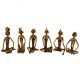 Aakrati Decorative Table Showpiece Metal Brass Sculpture