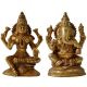 Lakshmi Ganesha Pair OF Brass