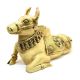 Brass statue of Cow in Yellow Finish