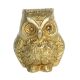 Aakrati Brass Animal Figure of Owl - Metal Decor Decorative Table showpiece - Vintage Handmade Handicraft Gift