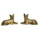 Small Brass Animal Fox Figurine