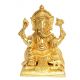 Ganpati Temple Statue Brass Metal Showpiece