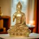 Blesssing Buddha Statue Decorative Showpiece Religious Figure