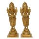 Decorative Deep Laxmi Pair Brass Metal Hand Carved pair