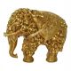 Brass Elephant Engraved Lady Figures Home Decor Royal Statue