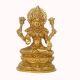 Goddess Laxmi Metal Brass Decorative Temple Statue