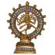 Natraj (Sankar Ji ) - Dancing Shiva with Turquoise coral stone work