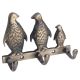 Key Holder- 3 Penguin Statue Metal Key Hooks for Wall Decoration - Coat Hat Bag Rack, Leash Key Holder to Organize, Storage, Hang, Decorative for Entryway, Hall