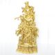 Lord Krishna Hand Carved Brass Metal Statue