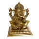 Brass Statue of Lord Ganesha with antique finish look for Home temple