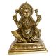 Religious Statue of Goddess Laxmi in Brass Metal for worship