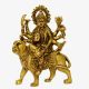 Goddess Durga Brass Metal Hand Carved Pooja Ghar Statue