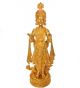 Lord Vishnu Swami Narayan brass metal statue for pooja ghar