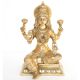 Brass Made Goddess Laxmi sitting statue for wealth & Prosperity