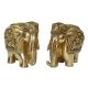 Home decor brass made hand carved decorative elephant figures