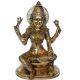 Goddess Laxmi Brass Made hand carved pooja ghar/office statues