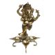 Dancing Ganesha figure made home decor/living room decor oil lamp/Deepak on brass