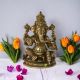 Lord Ganesh Metal Religious Sculpture for Office and Home Decor Best Antique Look Gift