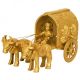 Traditional Bull cart with Hindu god statue Laxmi Ganesh figure- Best Gift and home decor Sculptures