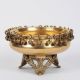 Ethnic Brass Decor Urli Showpiece with Bells Urli Decor, Decorative Urli for Corner Tables, Ethnic Indian Decor urli