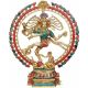 Magnificent Brass Nataraj | Nataraja Idol | Stone Work| Shiv Nataraj Figurine | Lord of Dance | Temple | Corner | Yoga Hall | Office |  Gifts.